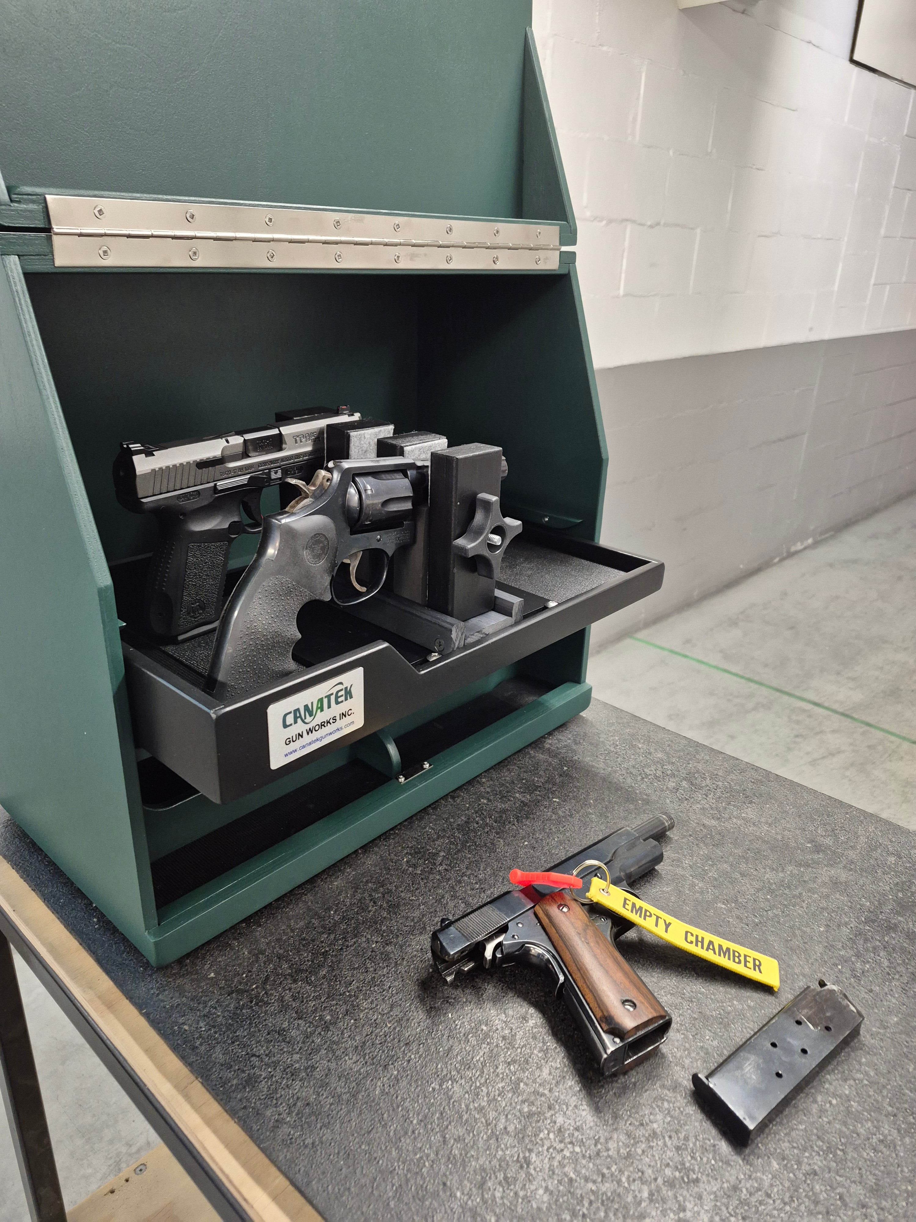 Gun Using Box Bullseye Tallboy USA Gun Box – Canatek Gun Works