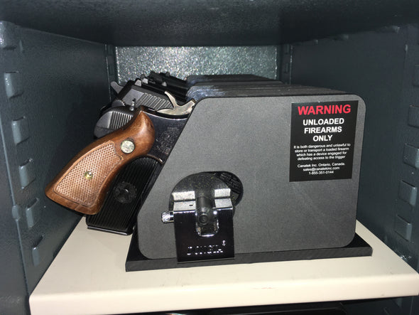 Model CLGB-04  Four Bay Locking Gun Block™